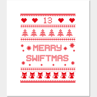 red merry swiftmas Posters and Art